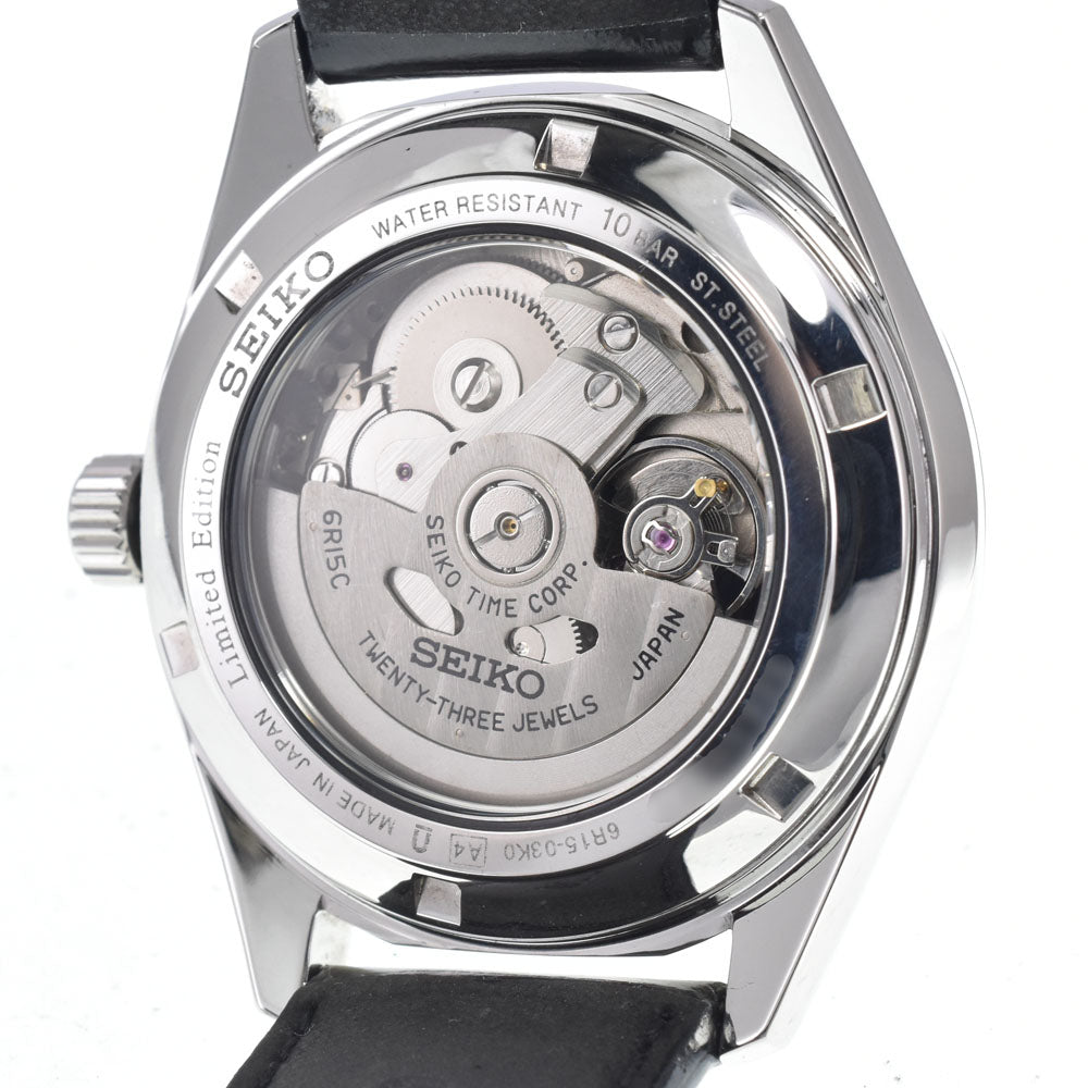 SEIKO Presage 6R15-03K0/SARX031 60th anniversary limited to 1956 pieces black Dial Automatic Men's
 Watch M#148291