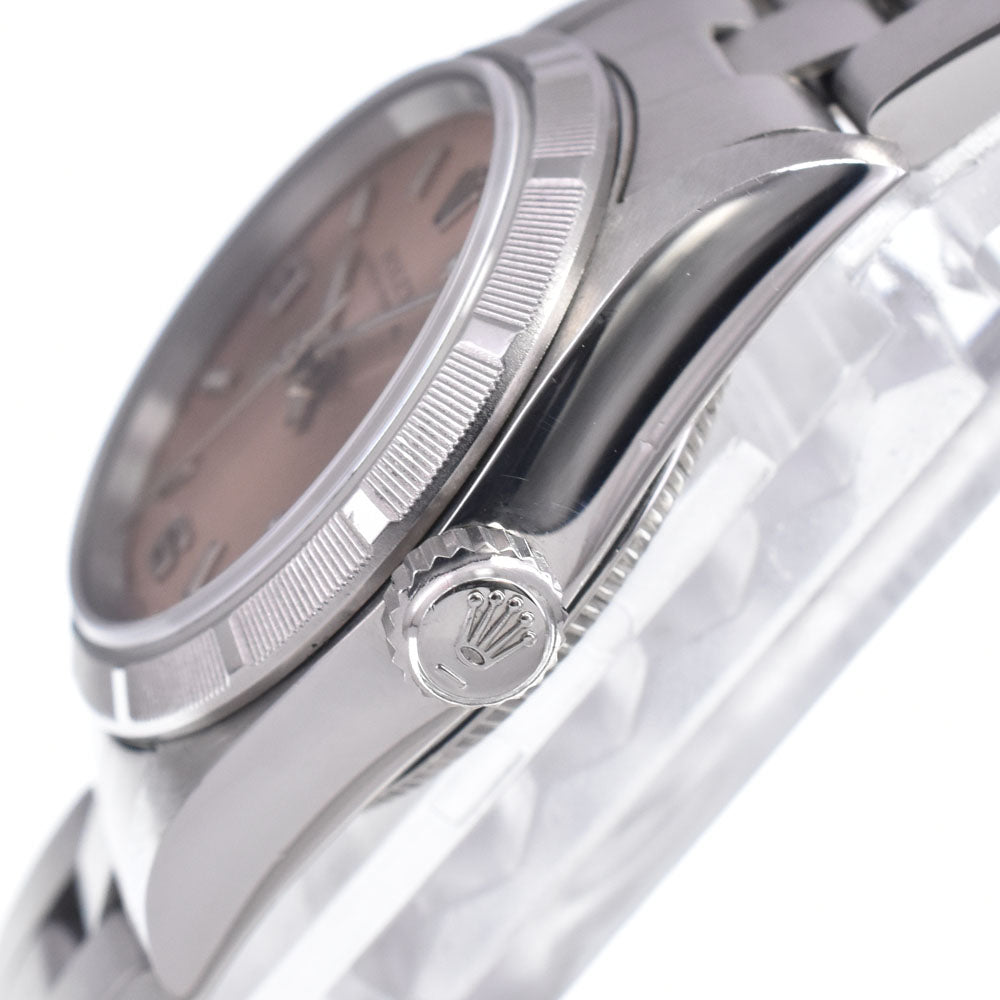 with paper ROLEX Oyster perpetual 76030 Cal.2230 pink Dial Automatic Ladies
 Watch M#148295