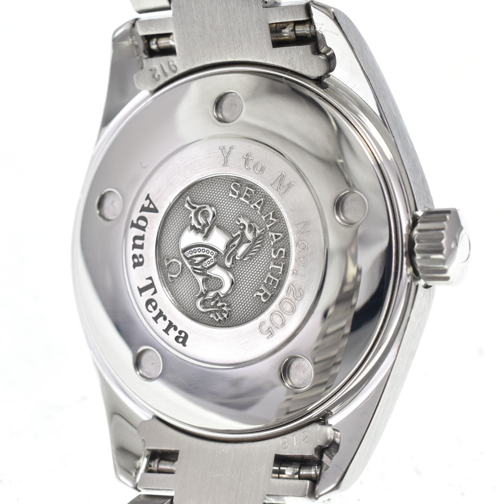 OMEGA Seamaster Aqua Terra 150m 2577.30 Date Silver Dial Quartz Ladies
 Watch L#148296