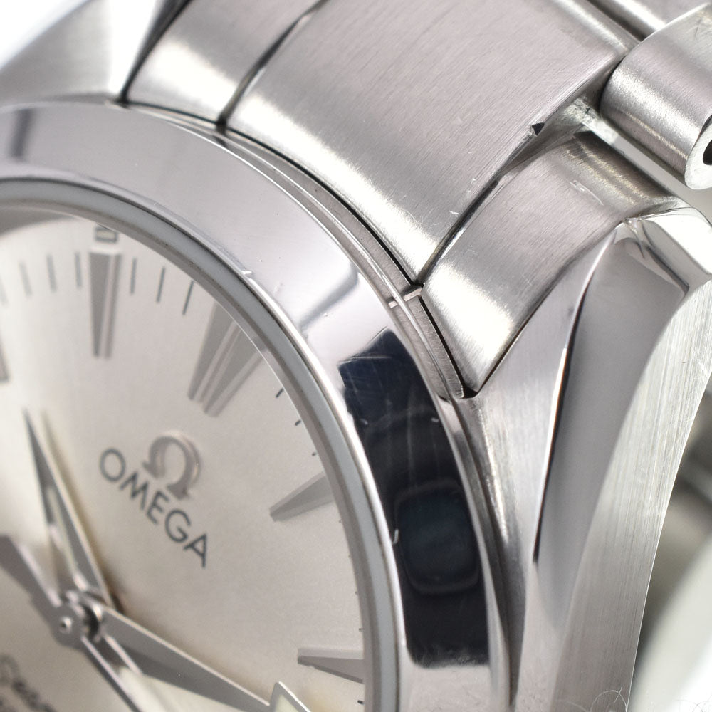 OMEGA Seamaster Aqua Terra 150m 2577.30 Date Silver Dial Quartz Ladies
 Watch L#148296