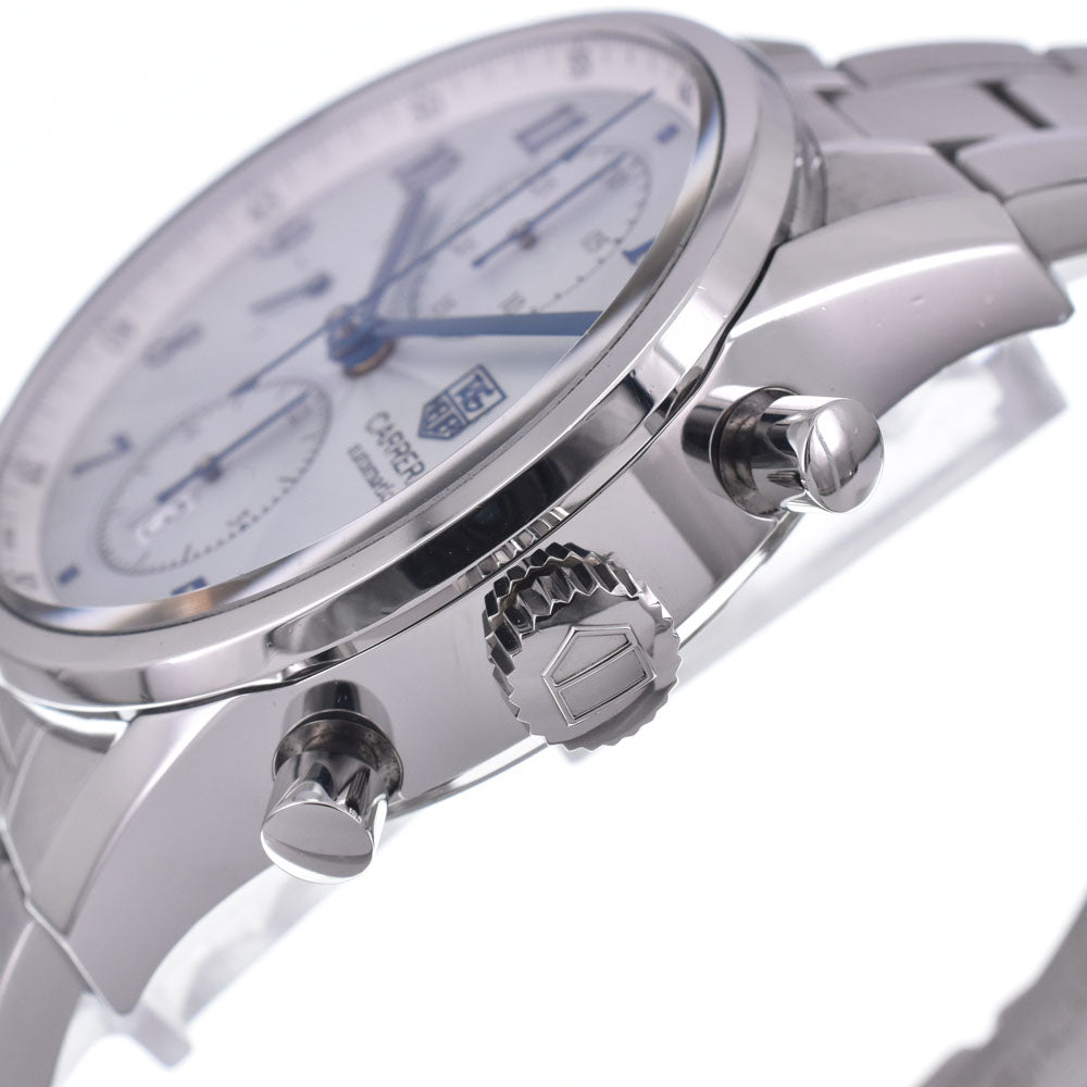 with paper TAG HEUER Carrera Heritage CAS2111.BA0730 Chronograph Silver Dial Automatic Men's
 Watch L#148298