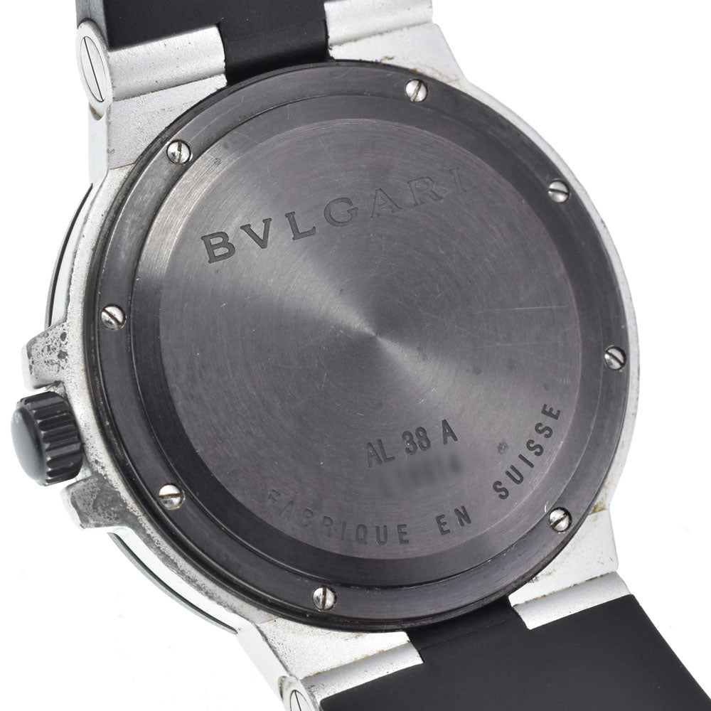 BVLGARI aluminum AL38A Date Silver Dial Automatic Men's
 Watch L#148304