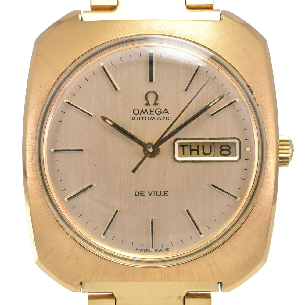 OMEGA De Ville 166.085 vintage Day-Date Cal.752 Ivory Dial Automatic Men's
 Watch M#148307