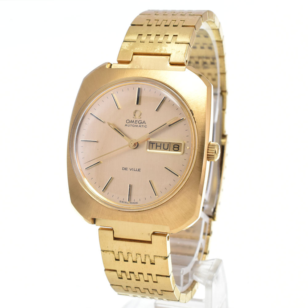 OMEGA De Ville 166.085 vintage Day-Date Cal.752 Ivory Dial Automatic Men's
 Watch M#148307