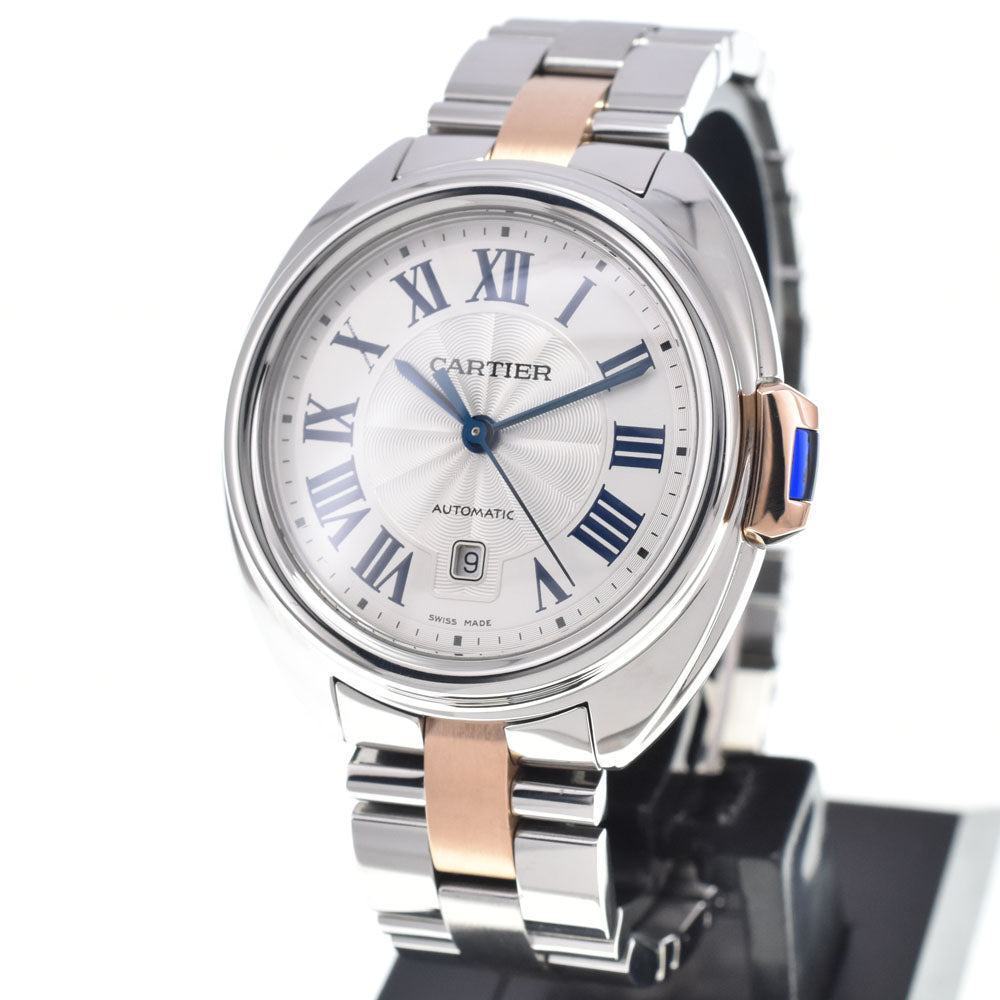 CARTIER Credu Cartier W2CL0004(3867) Date Silver Dial Automatic Ladies
 Watch M#148309