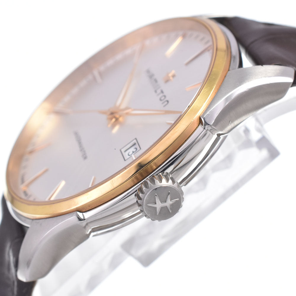 HAMILTON Jazz master H324410 Date Silver Dial Quartz Men's
 Watch P#148312