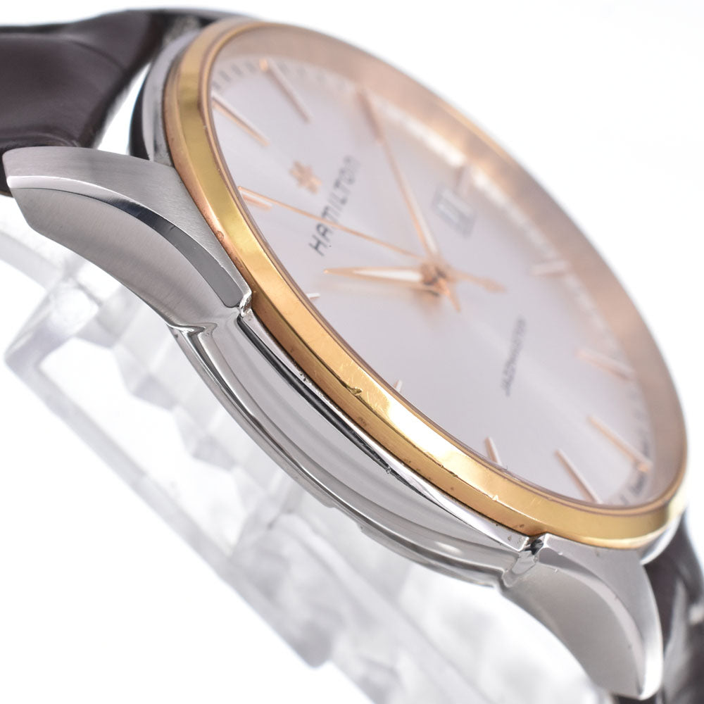 HAMILTON Jazz master H324410 Date Silver Dial Quartz Men's
 Watch P#148312