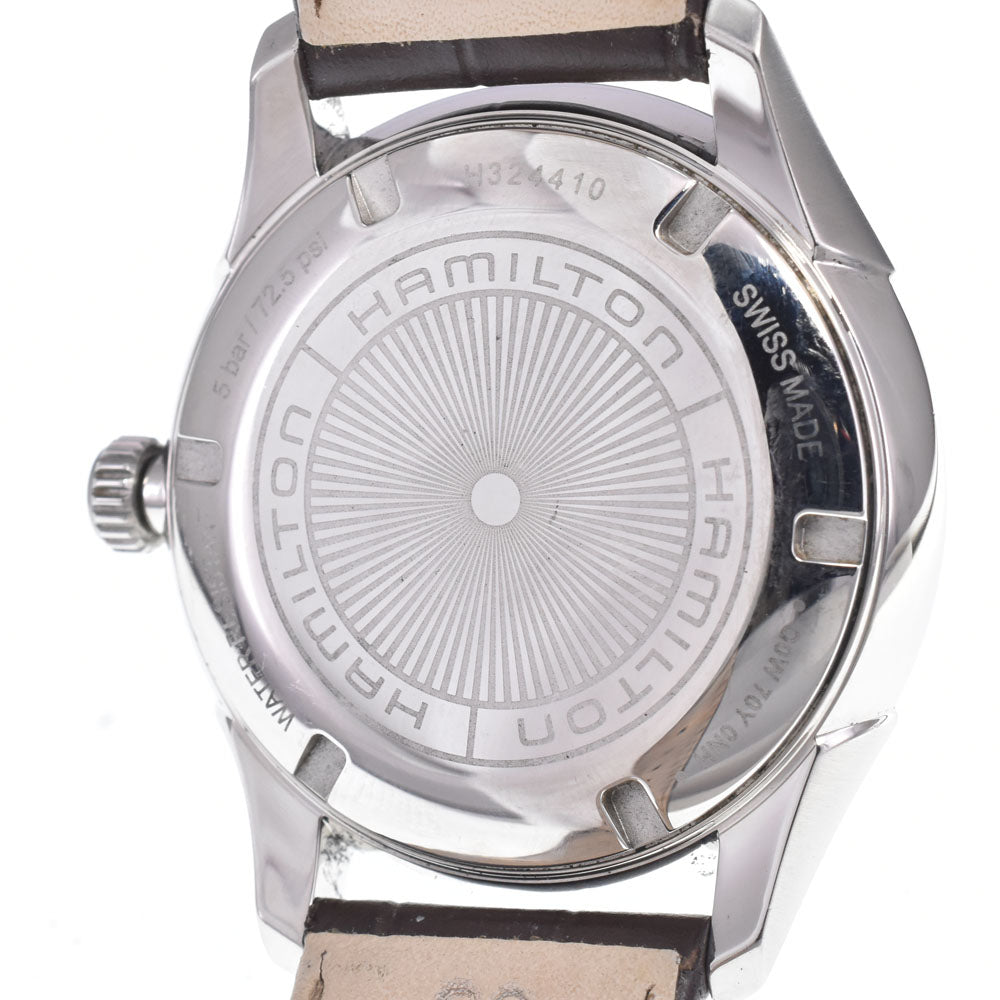 HAMILTON Jazz master H324410 Date Silver Dial Quartz Men's
 Watch P#148312