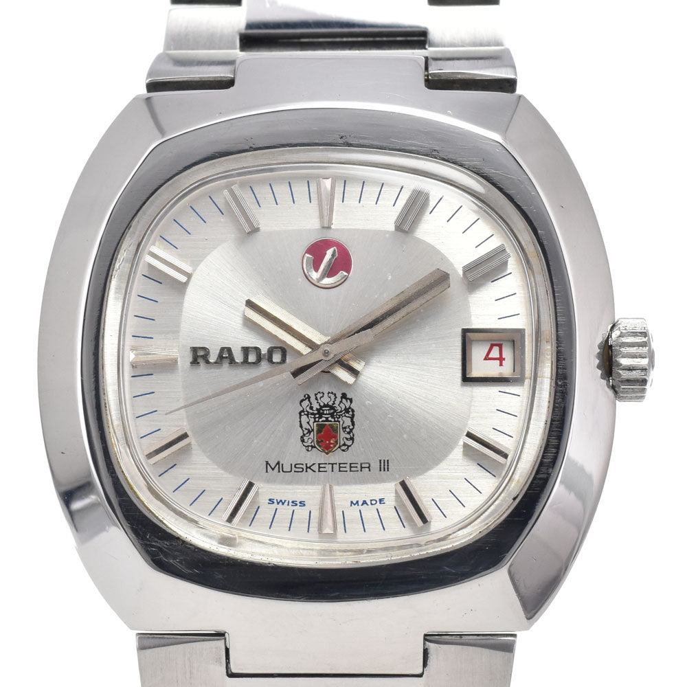 RADO Musketeer III 633.30424 vintage Date Silver Dial Automatic Men's
 Watch M#148313