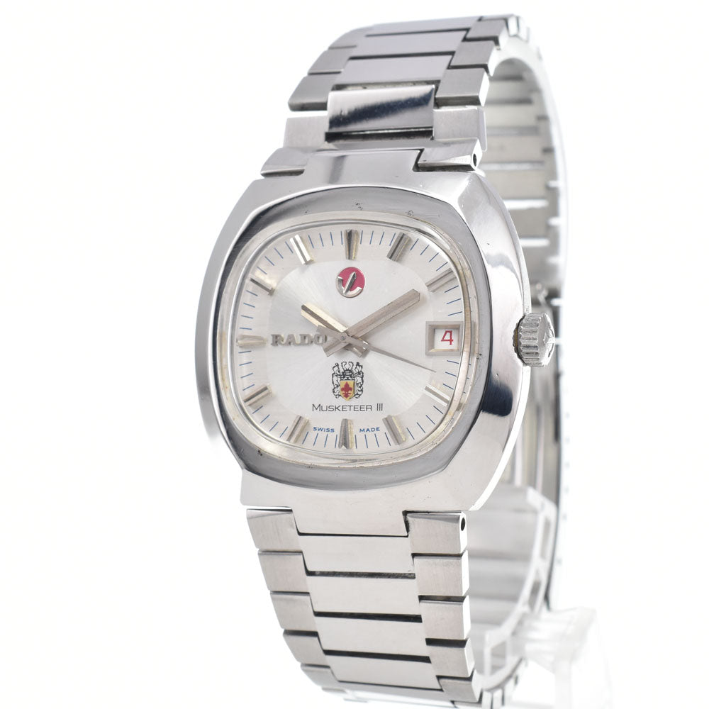 RADO Musketeer III 633.30424 vintage Date Silver Dial Automatic Men's
 Watch M#148313