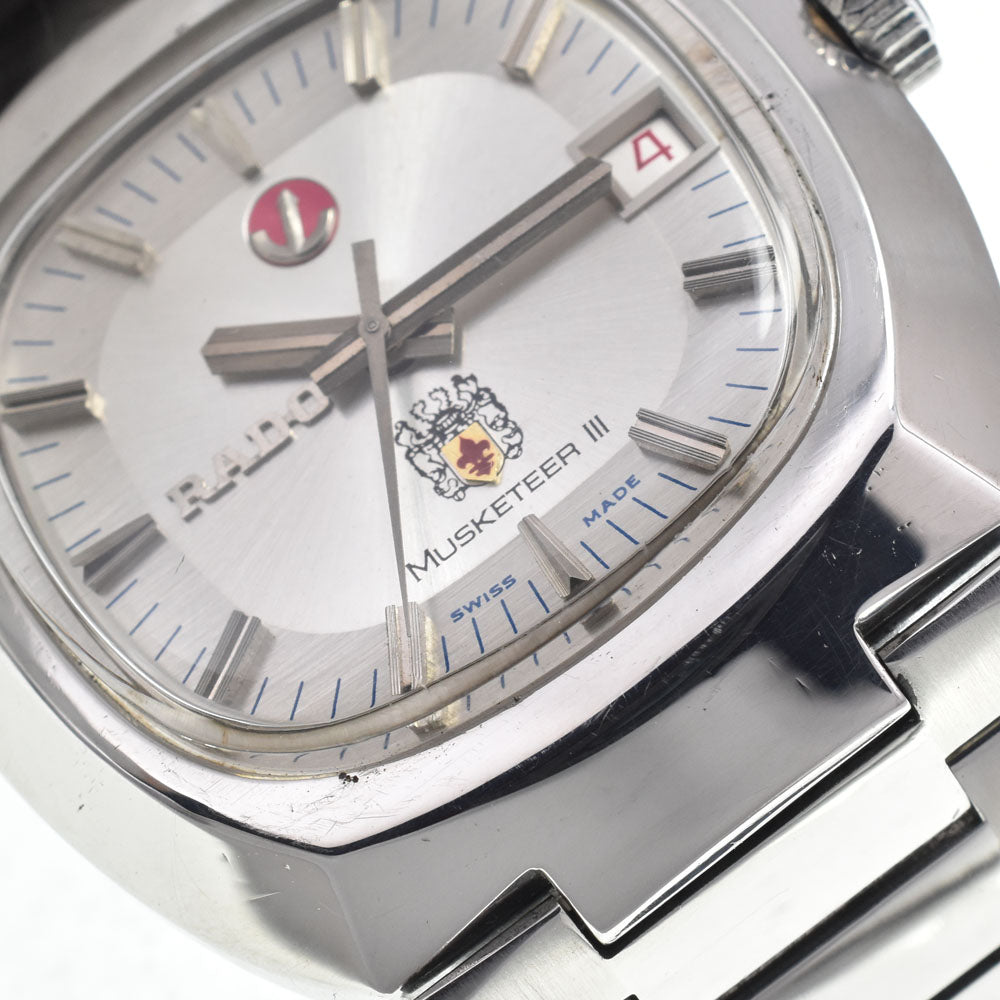 RADO Musketeer III 633.30424 vintage Date Silver Dial Automatic Men's
 Watch M#148313