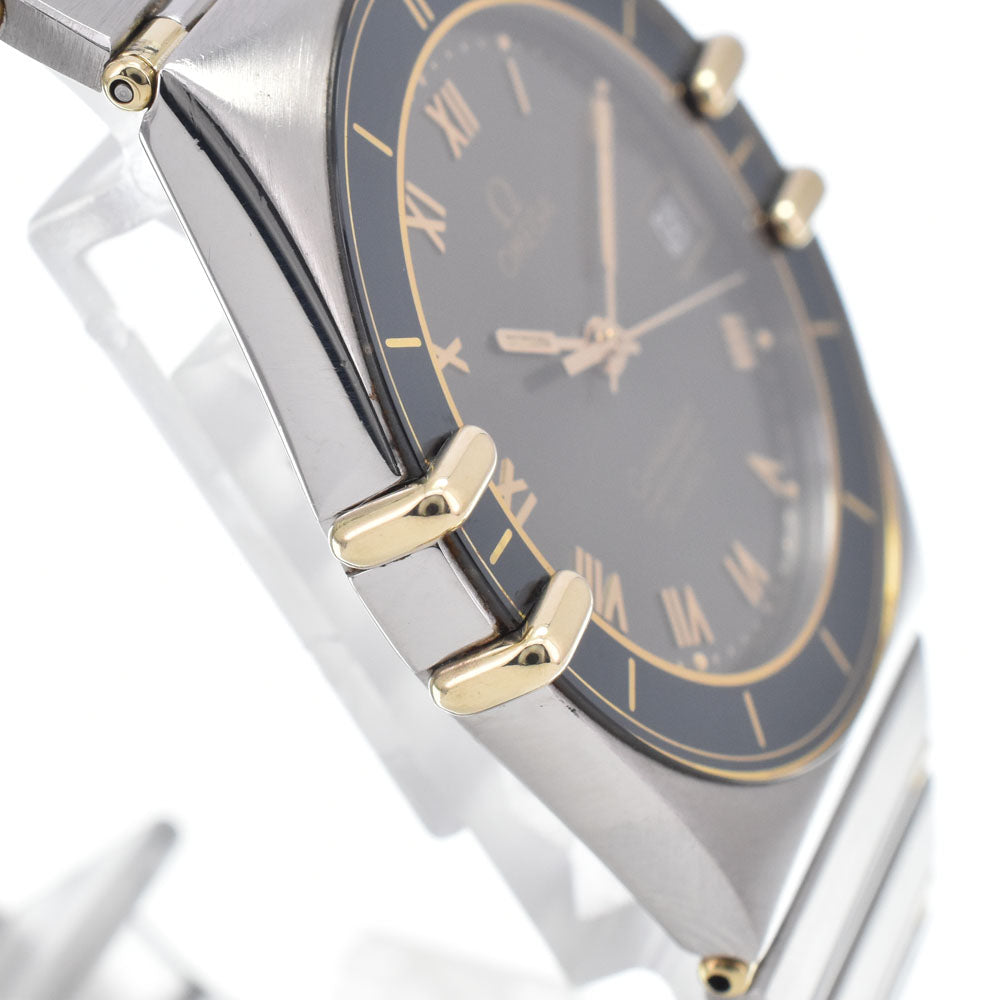 OMEGA Constellation vintage Date Stainless Steel/Gold Plated gray Dial Quartz Men's
 Watch N#148314