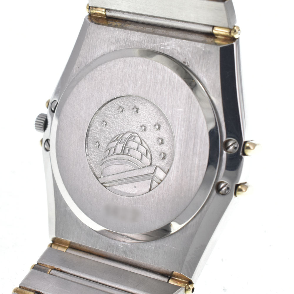 OMEGA Constellation vintage Date Stainless Steel/Gold Plated gray Dial Quartz Men's
 Watch N#148314