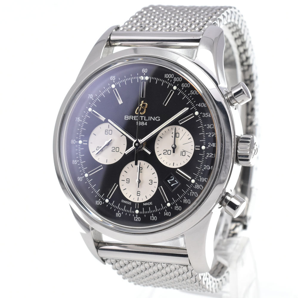 BREITLING Transocean AB0151 Chronograph black Dial Automatic Men's
 Watch M#148318
