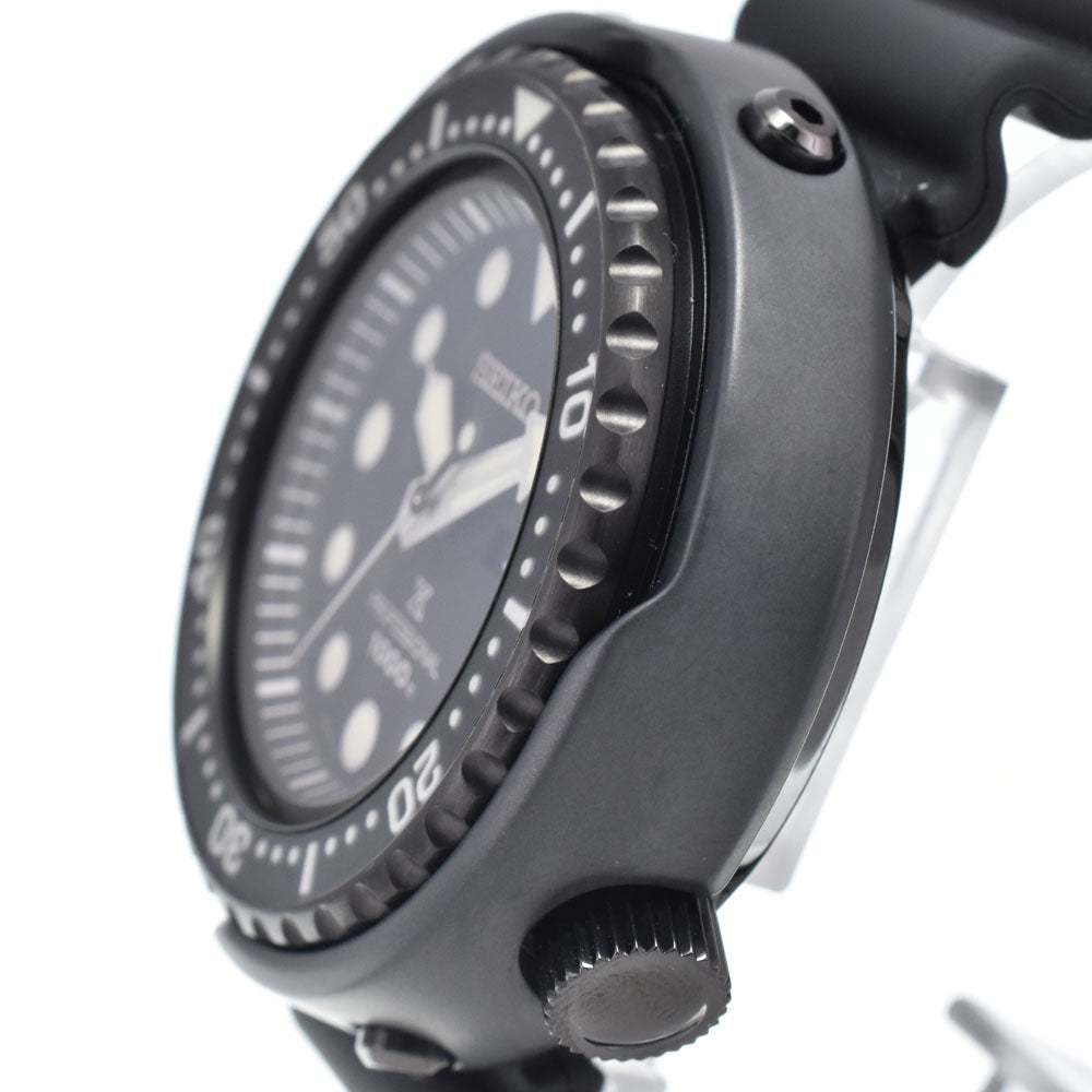 SEIKO Prospex Marine Master SBBN047（7C46-0AP0） Super Black Diamond Shield black Dial Quartz Men's
 Watch K#148327