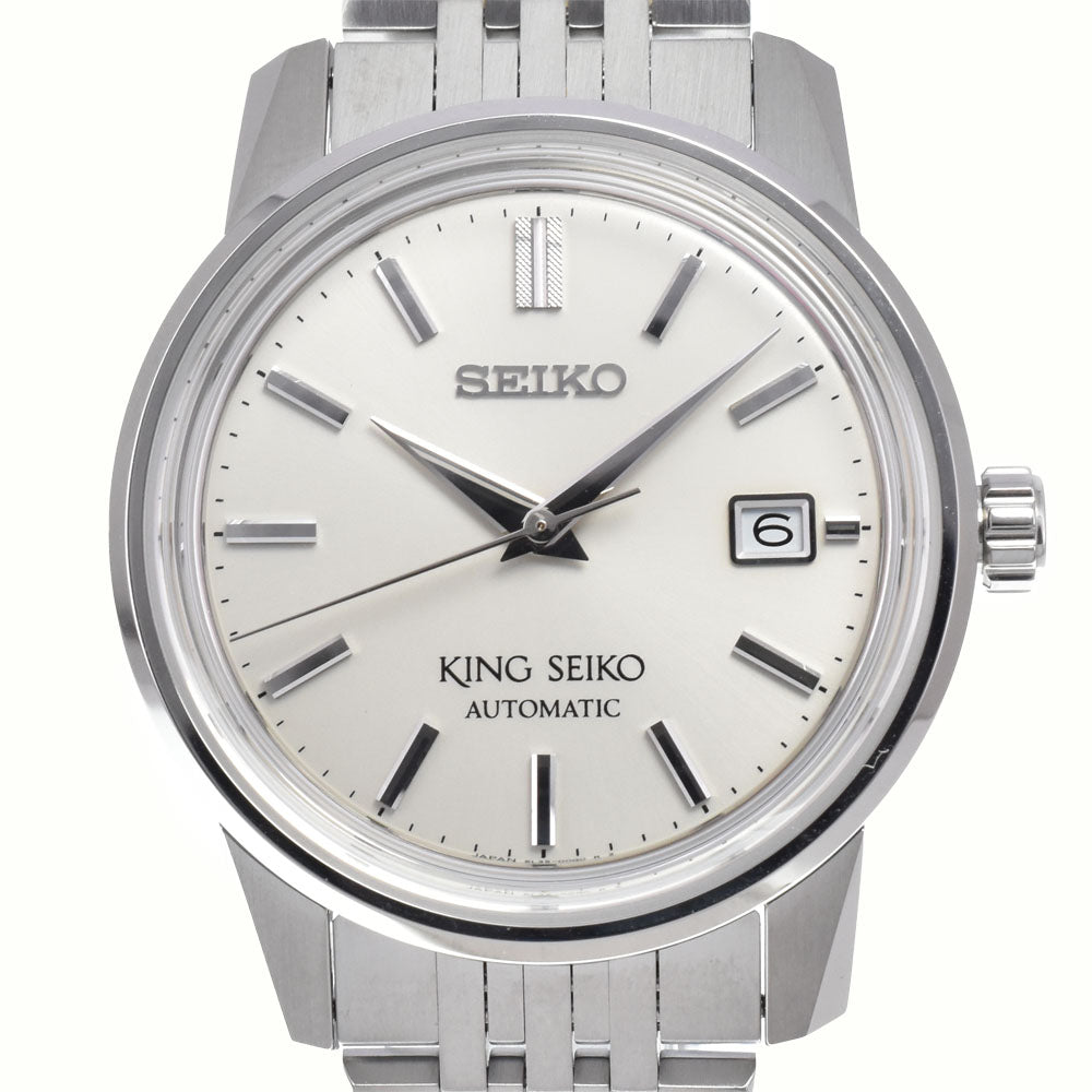SEIKO KS King Seiko SDKA005/6L35-00G0 Date Silver Dial Automatic Men's
 Watch K#148328