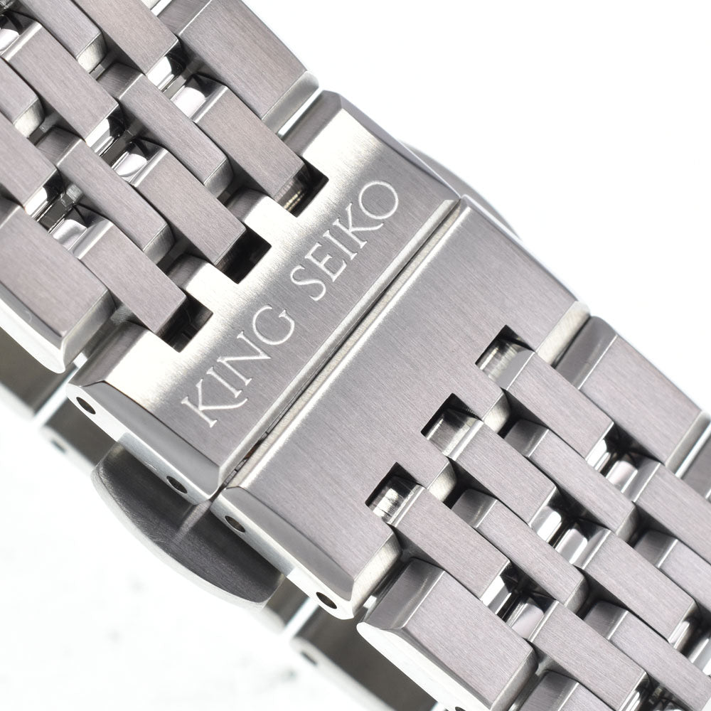 SEIKO KS King Seiko SDKA005/6L35-00G0 Date Silver Dial Automatic Men's
 Watch K#148328