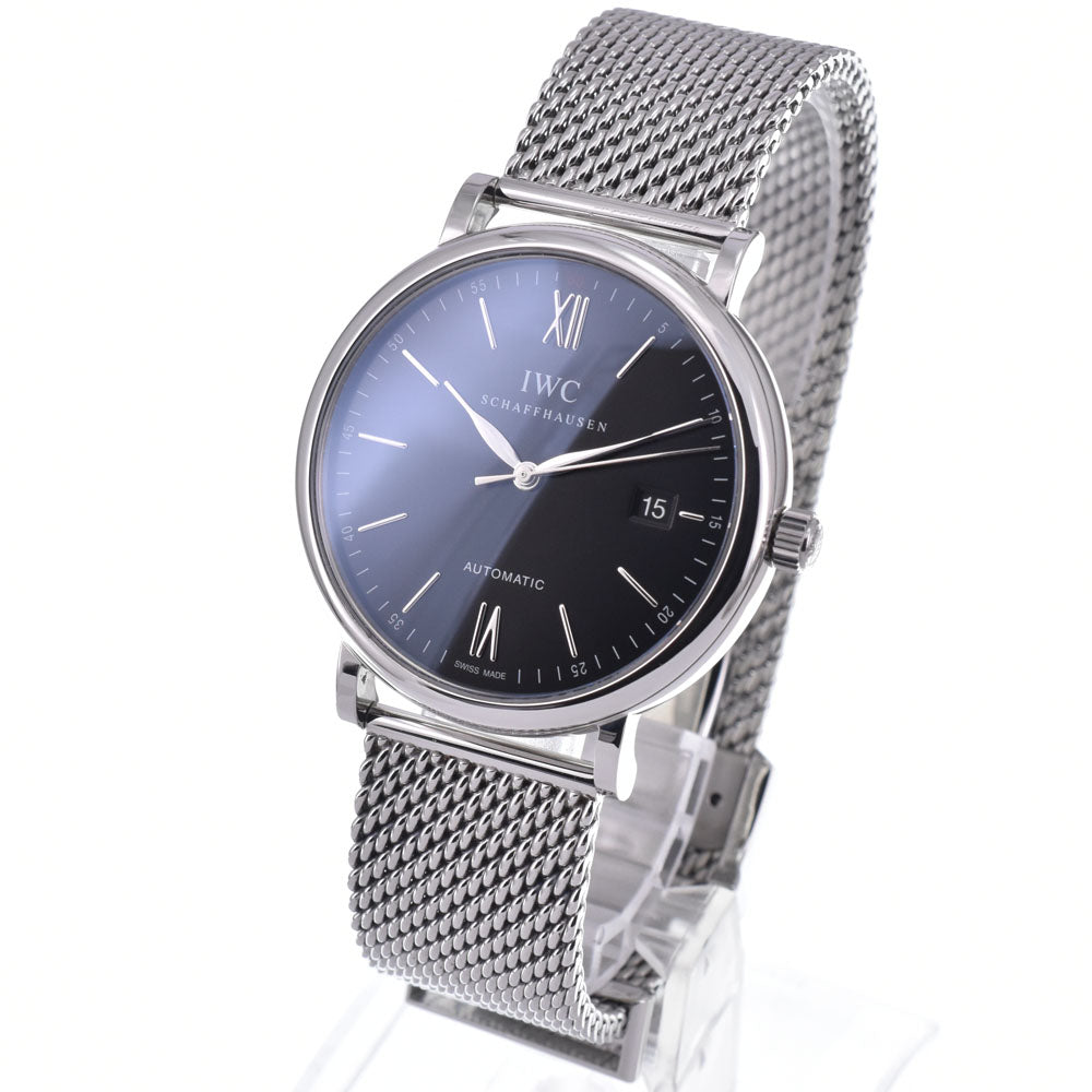 IWC SCHAFFHAUSEN Portofino IW356506 black Dial Automatic Men's
 Watch M#148329