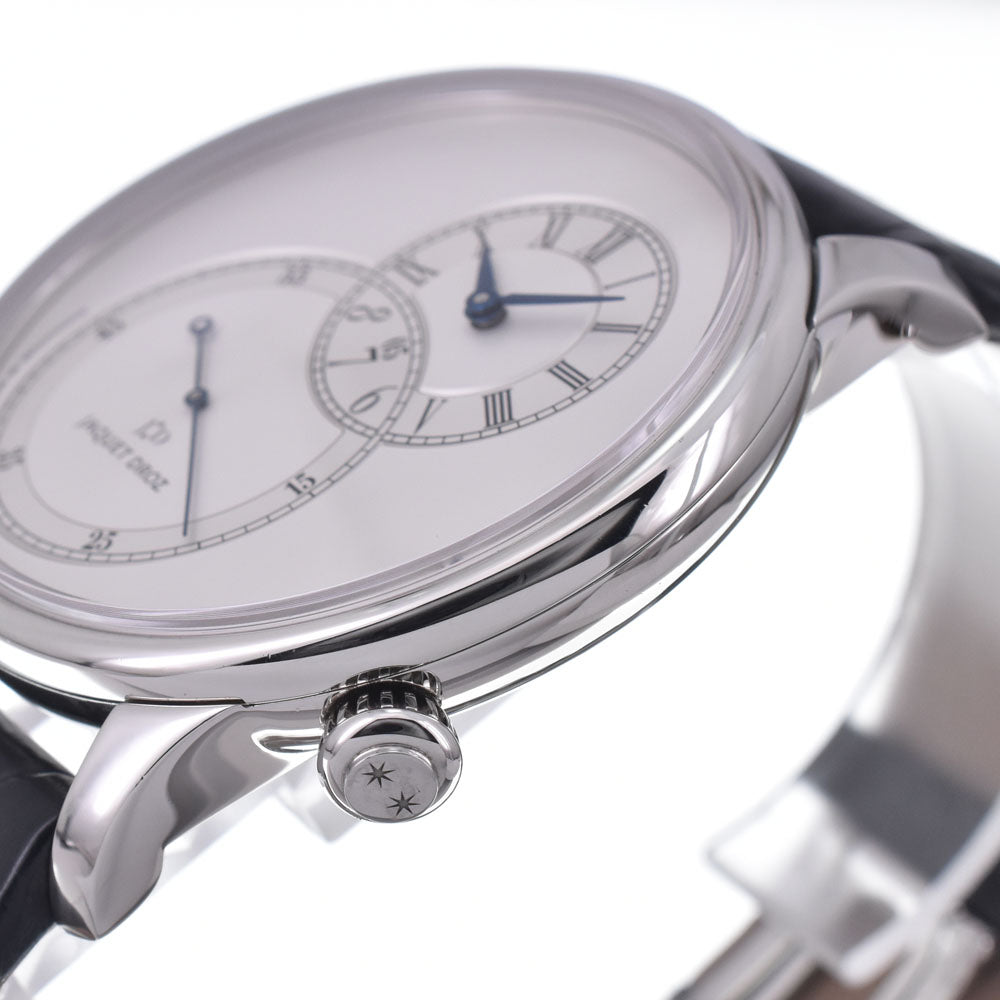 with paper JAQUET DROZ Grand Second Off-Center J006030240 Silver Dial Automatic Men's
 Watch N#148330