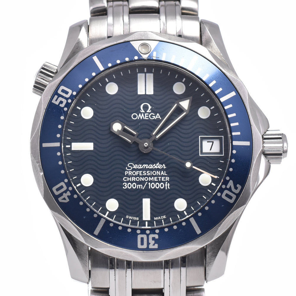 OMEGA Seamaster 2551.80 Date 300m blue Dial Automatic Boy's
 Watch P#148333