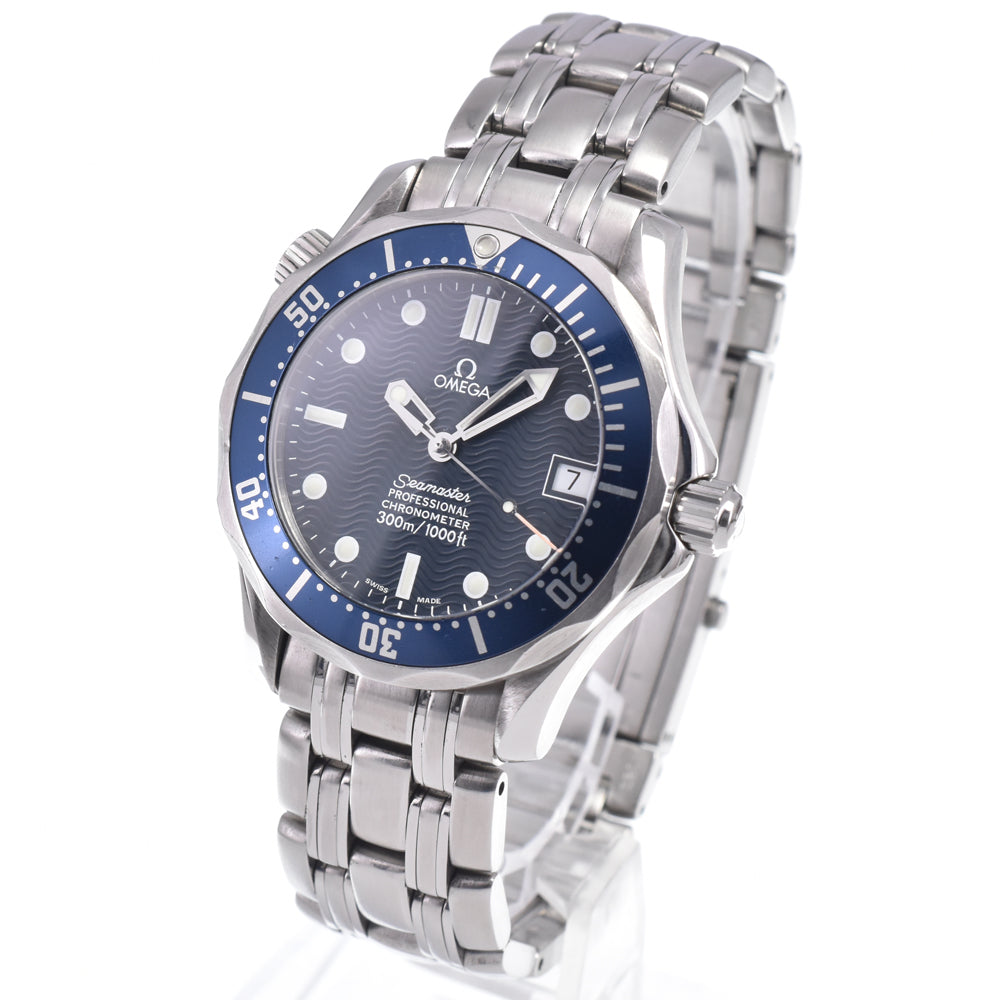 OMEGA Seamaster 2551.80 Date 300m blue Dial Automatic Boy's
 Watch P#148333
