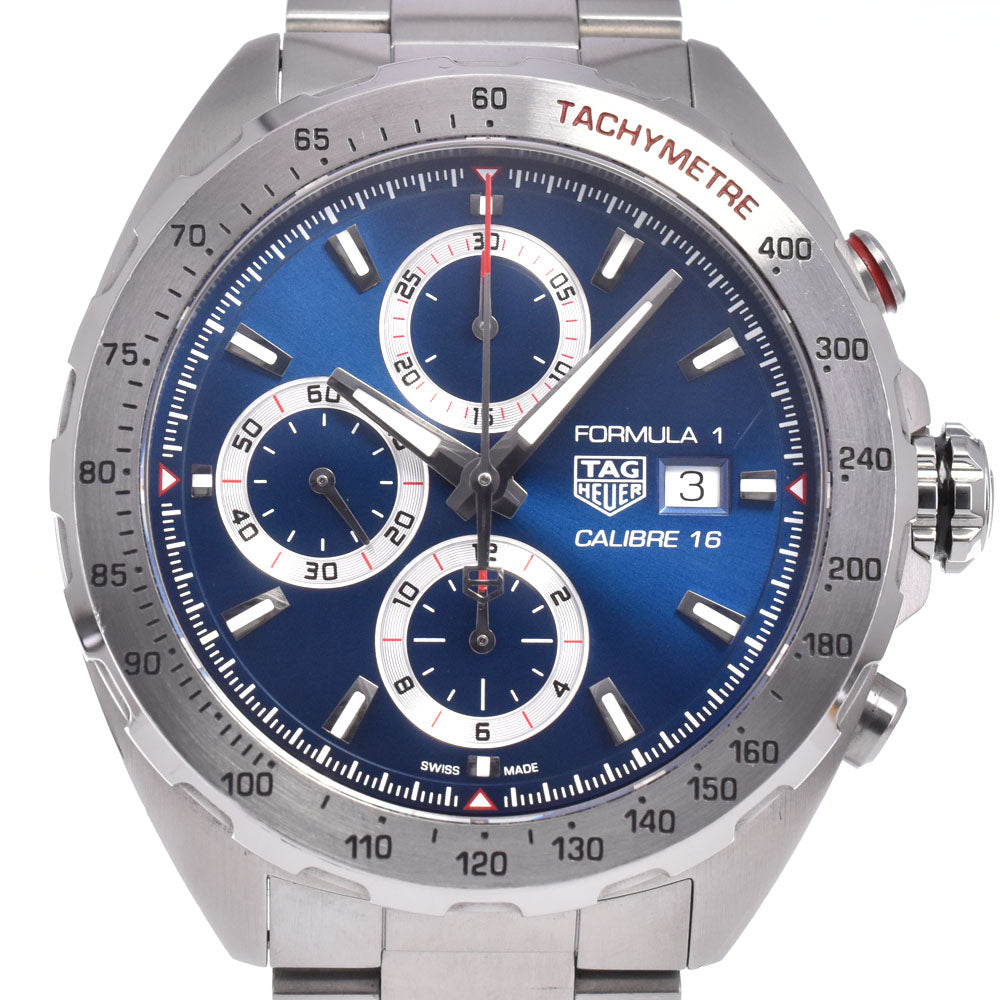 with paper TAG HEUER Formula 1 CAZ2015.BA0876 Caliber 16 Chronograph blue Dial Automatic Men's
 Watch M#148334