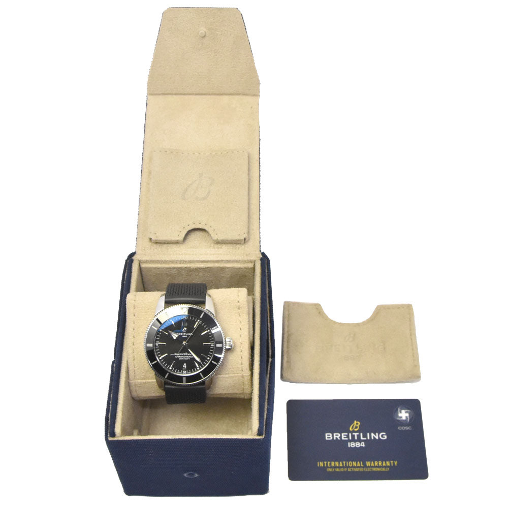 with paper BREITLING Superocean Heritage II B20 Automatic 44 AB2030 black Dial Automatic Men's
 Watch L#148335