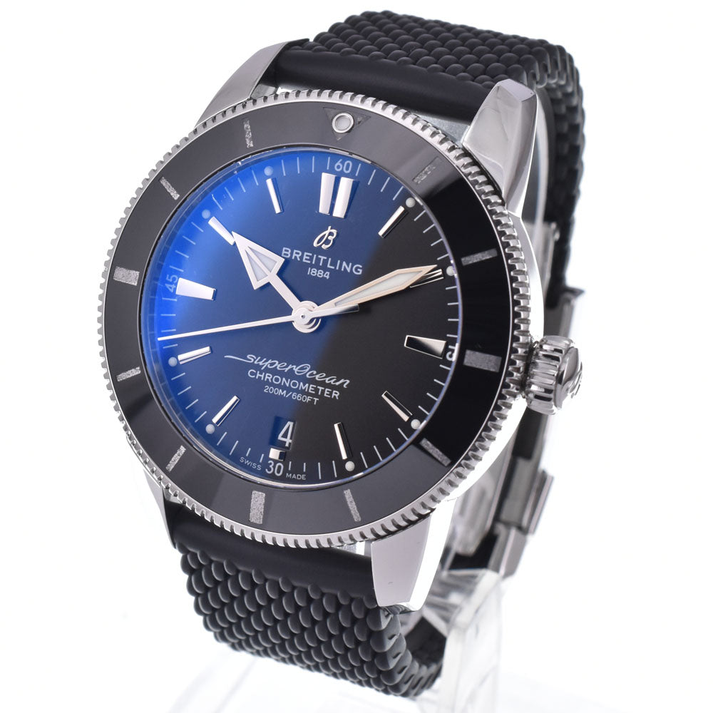 with paper BREITLING Superocean Heritage II B20 Automatic 44 AB2030 black Dial Automatic Men's
 Watch L#148335