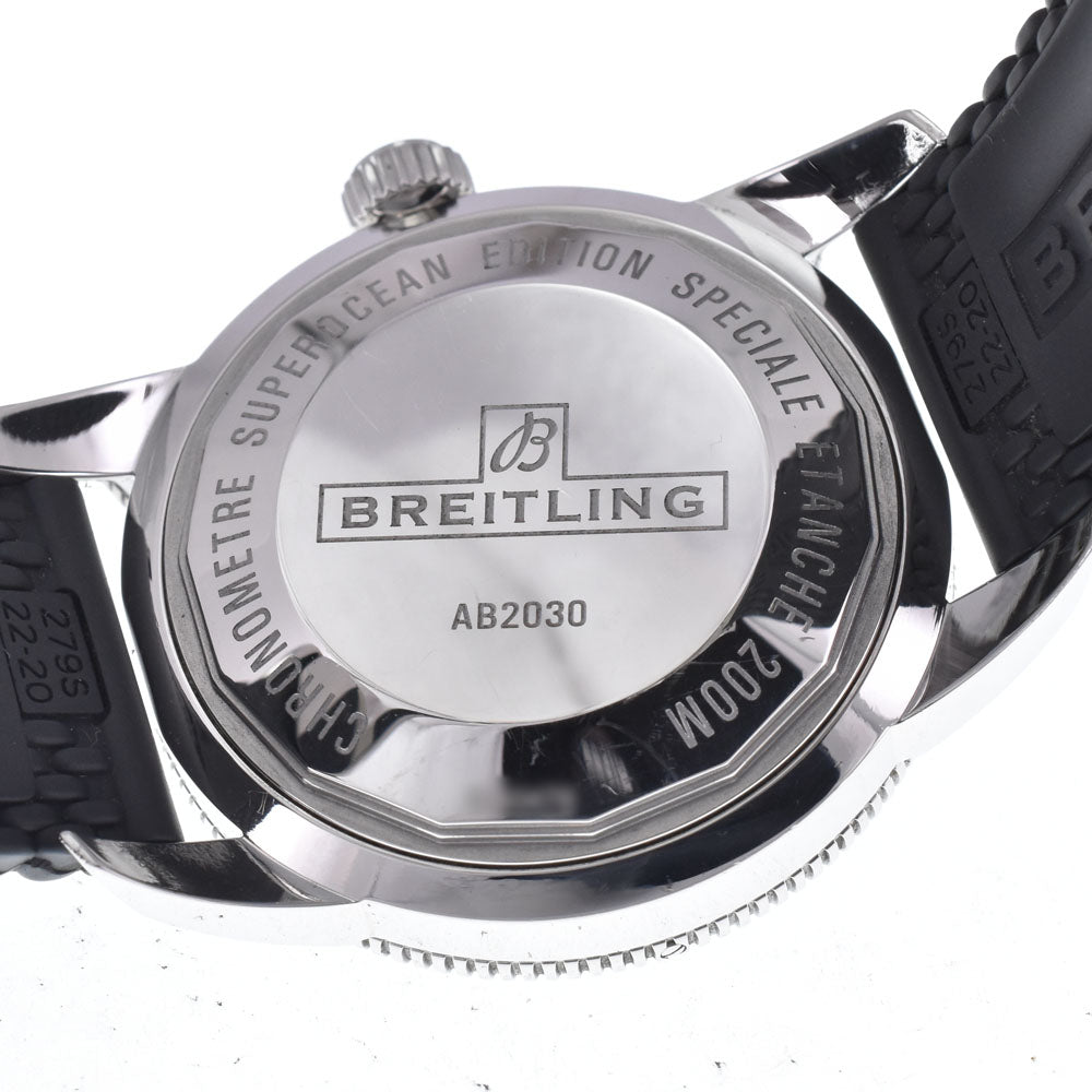 with paper BREITLING Superocean Heritage II B20 Automatic 44 AB2030 black Dial Automatic Men's
 Watch L#148335