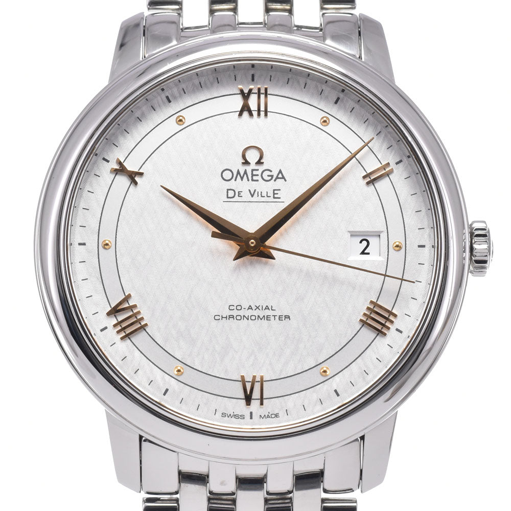 OMEGA Devil Prestige Co-Axial 424.10.40.20.02.004 Silver Dial Automatic Men's
 Watch M#148337