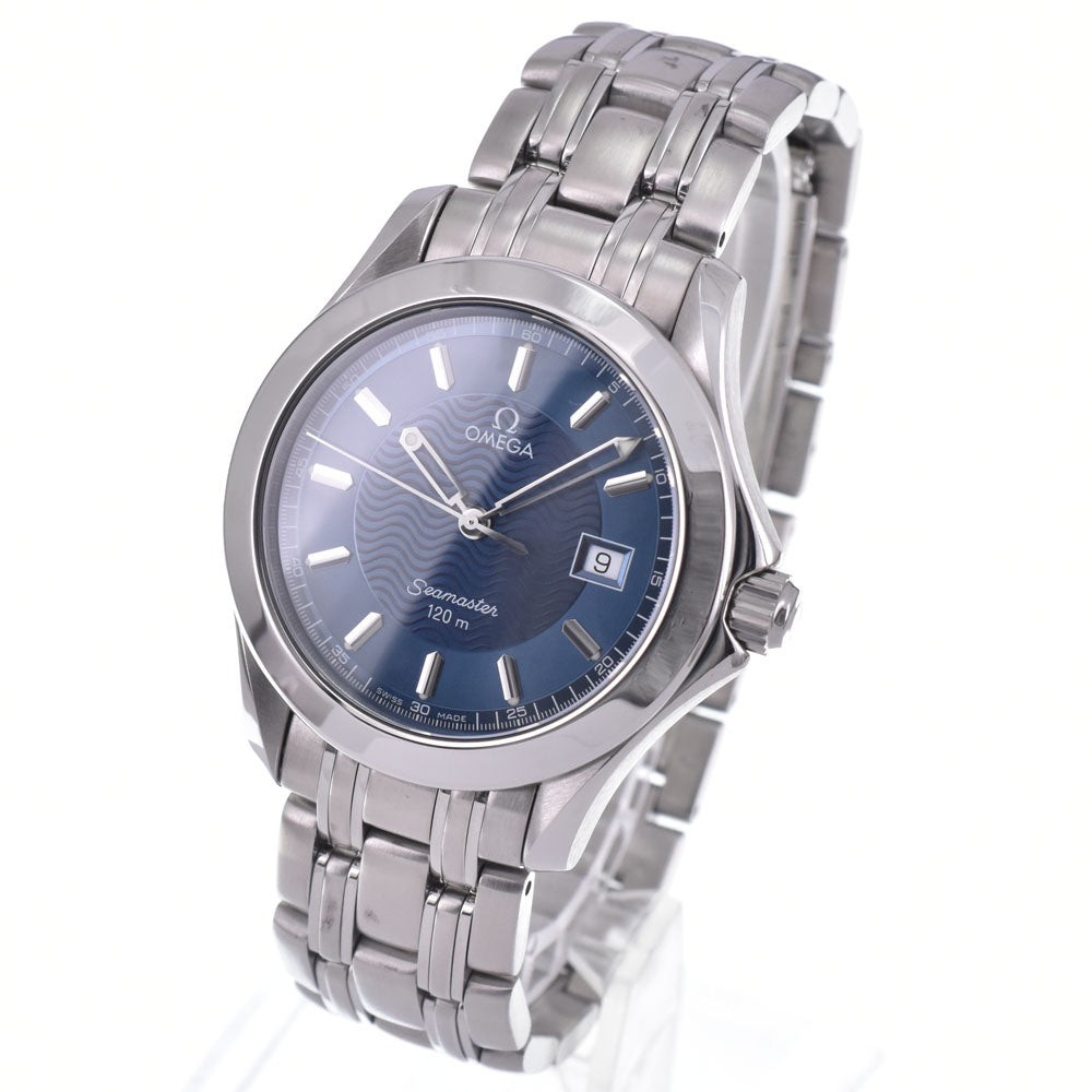 with paper OMEGA Seamaster120M 2511.81 Date blue Dial Quartz Men's
 Watch L#148339