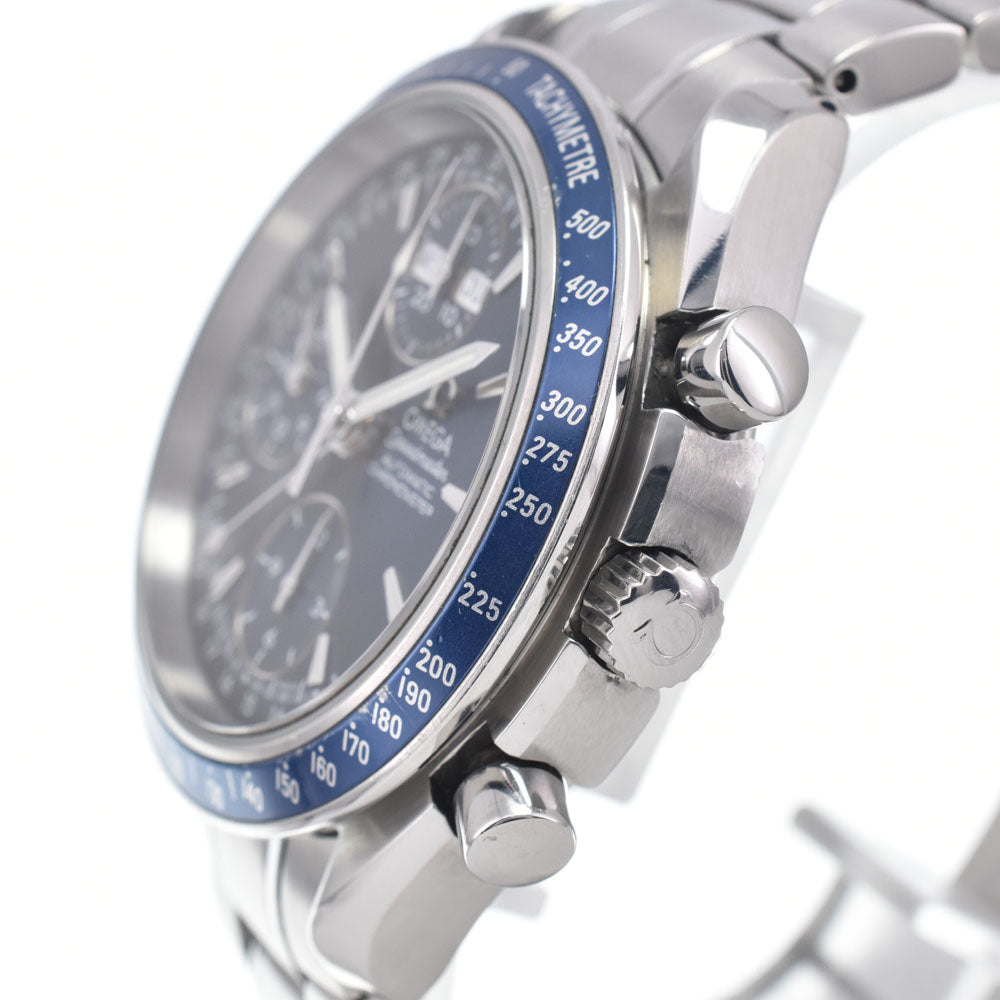 with paper OMEGA Speedmaster 3222.80 Triple calendar blue Dial Automatic Men's
 Watch M#148343