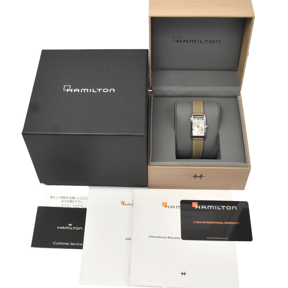 with paper HAMILTON American classic H112210 Silver Dial Quartz Ladies
 Watch L#148345