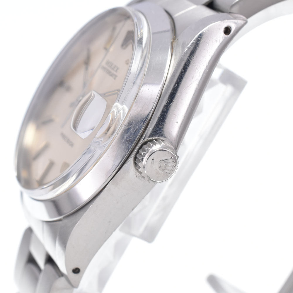 with paper ROLEX Oyster Date Precision 6694 vintage Cal.1225 Silver Dial Hand Winding Men's
 Watch N#148346