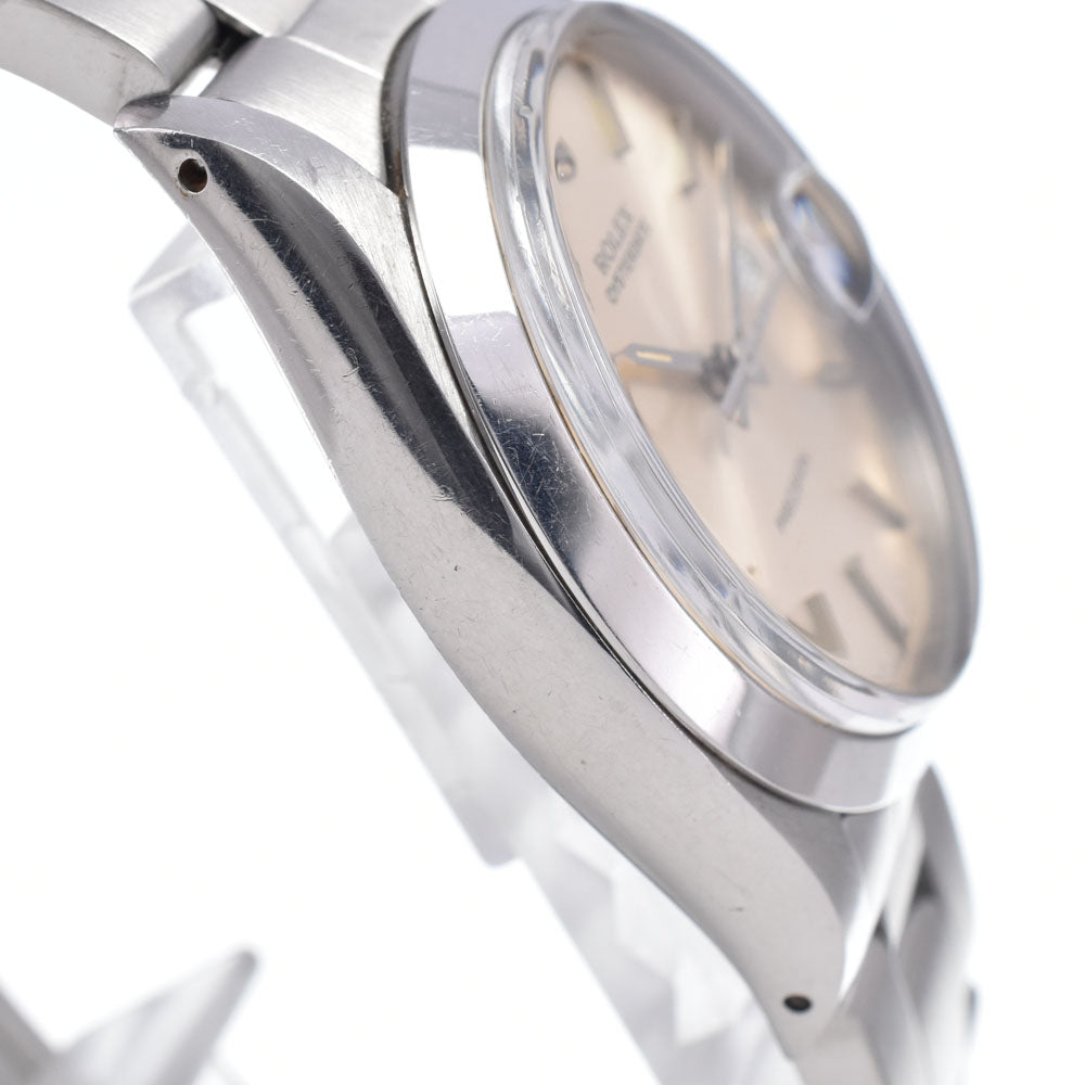 with paper ROLEX Oyster Date Precision 6694 vintage Cal.1225 Silver Dial Hand Winding Men's
 Watch N#148346