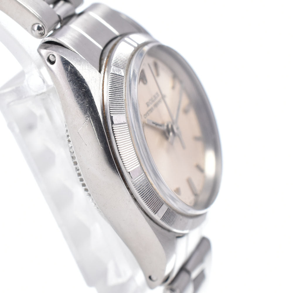 ROLEX Oyster perpetual 6623 vintage Cal.1161 Silver Dial Automatic Ladies
 Watch N#148347