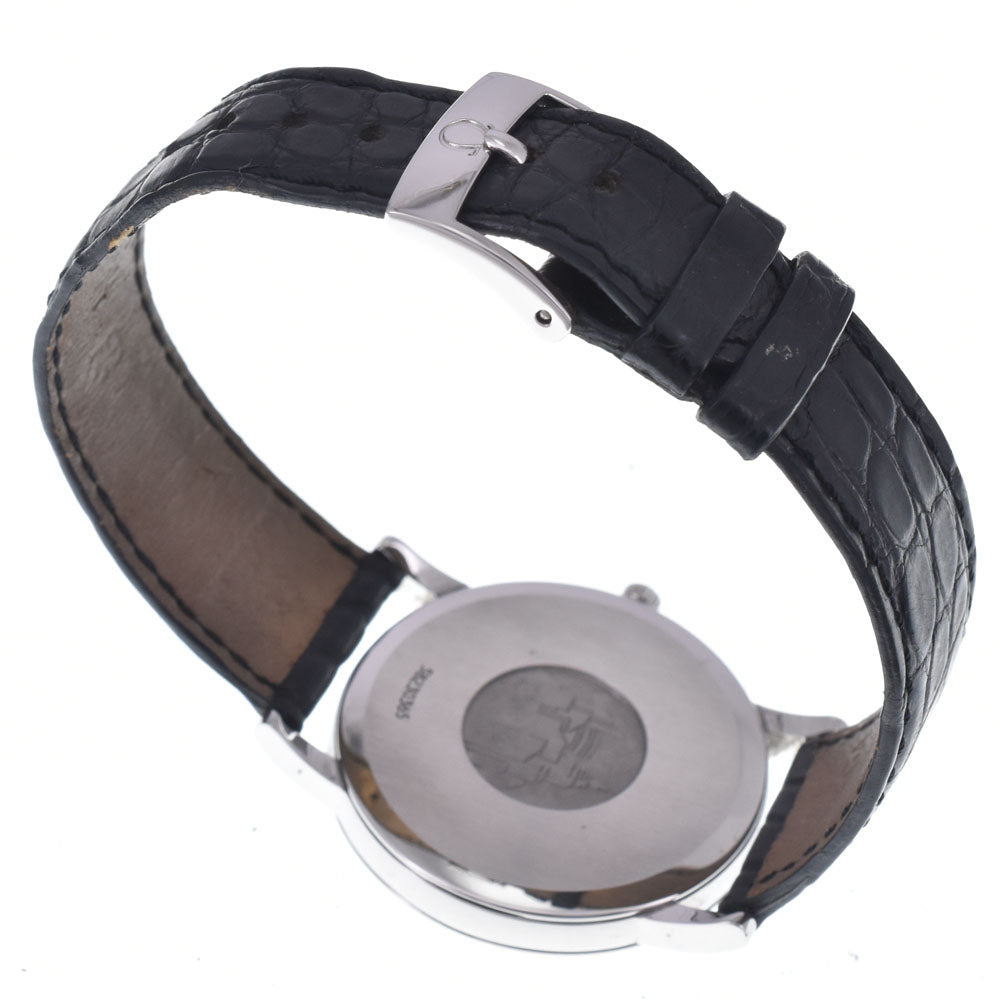 with paper OMEGA De Ville Prestige 7824.21.01 Date white Dial Quartz Men's
 Watch L#148351