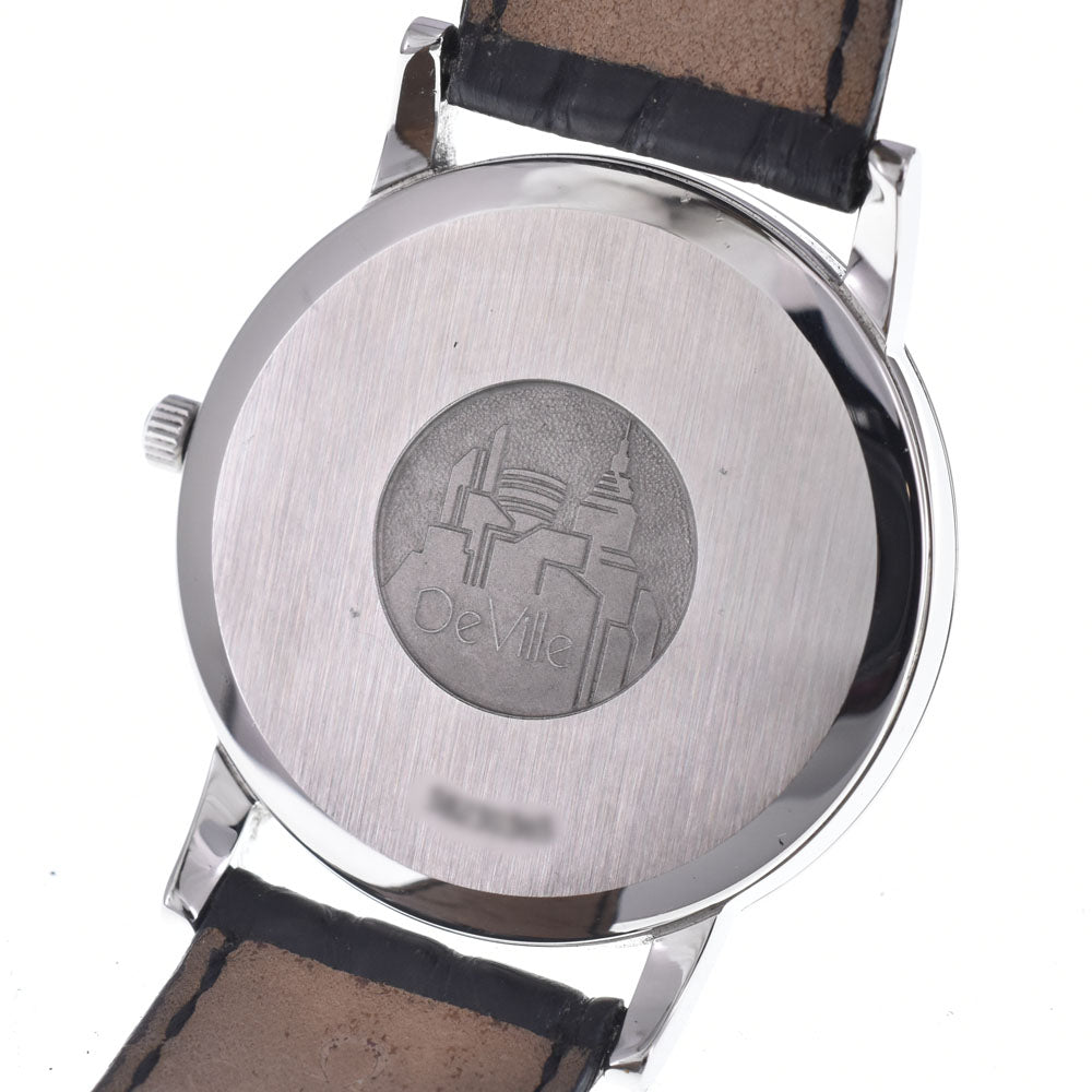 with paper OMEGA De Ville Prestige 7824.21.01 Date white Dial Quartz Men's
 Watch L#148351