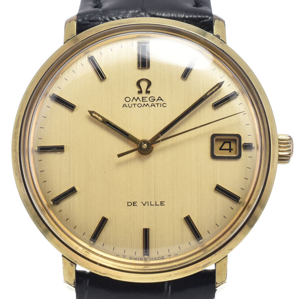 OMEGA De Ville 166033-TOOL 106 Date gold Dial Automatic Men's
 Watch M#148353