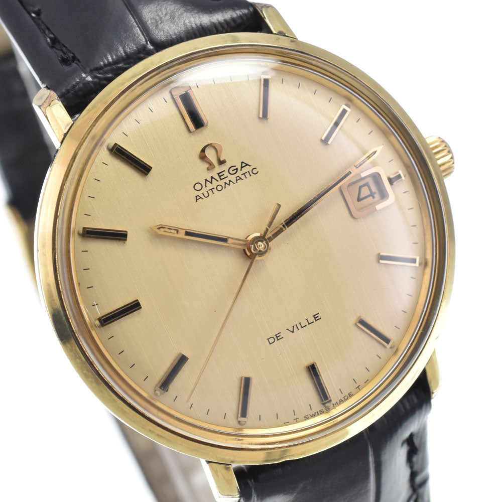 OMEGA De Ville 166033-TOOL 106 Date gold Dial Automatic Men's
 Watch M#148353