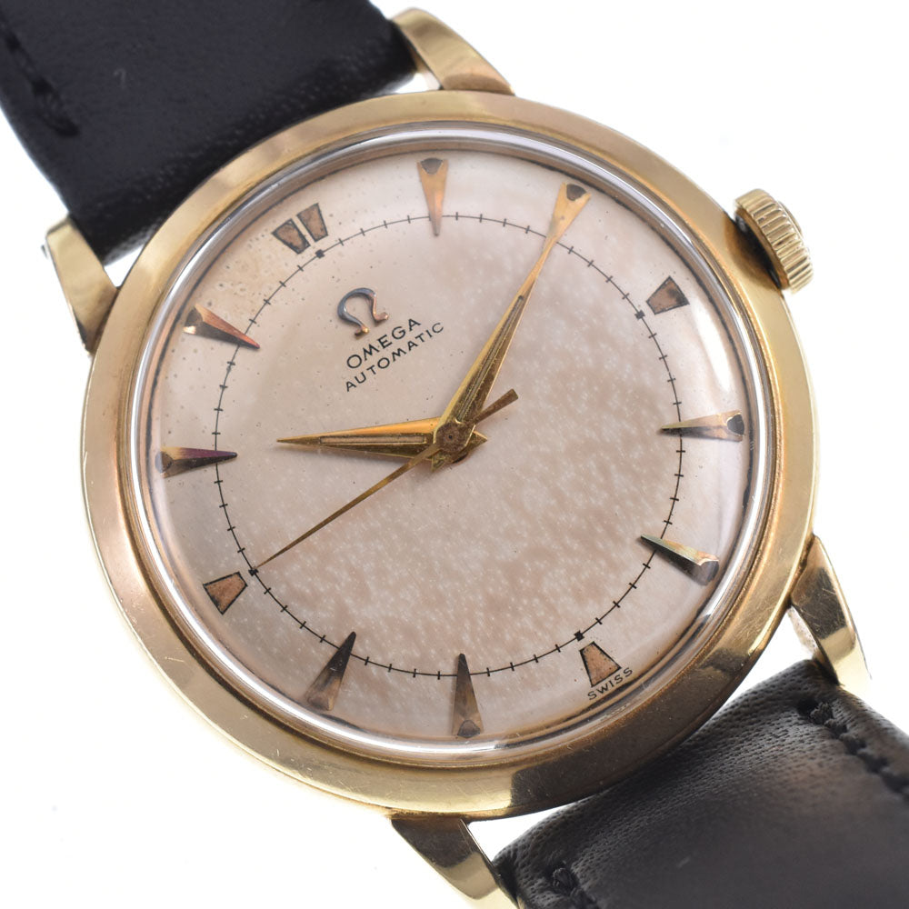 OMEGA vintage Half-rotor Cal.351 Silver Dial Automatic Men's
 Watch O#148354