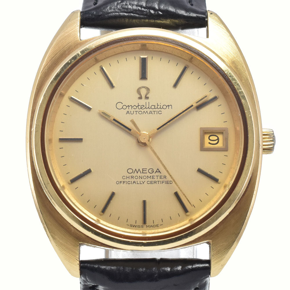 OMEGA Constellation 168 0056 Cap Gold Cal.1011 gold Dial Automatic Men's
 Watch L#148356