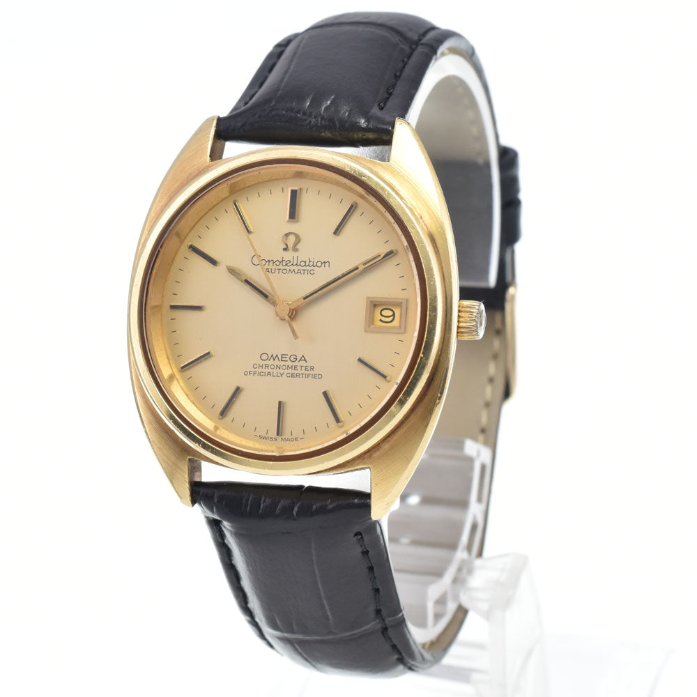 OMEGA Constellation 168 0056 Cap Gold Cal.1011 gold Dial Automatic Men's
 Watch L#148356
