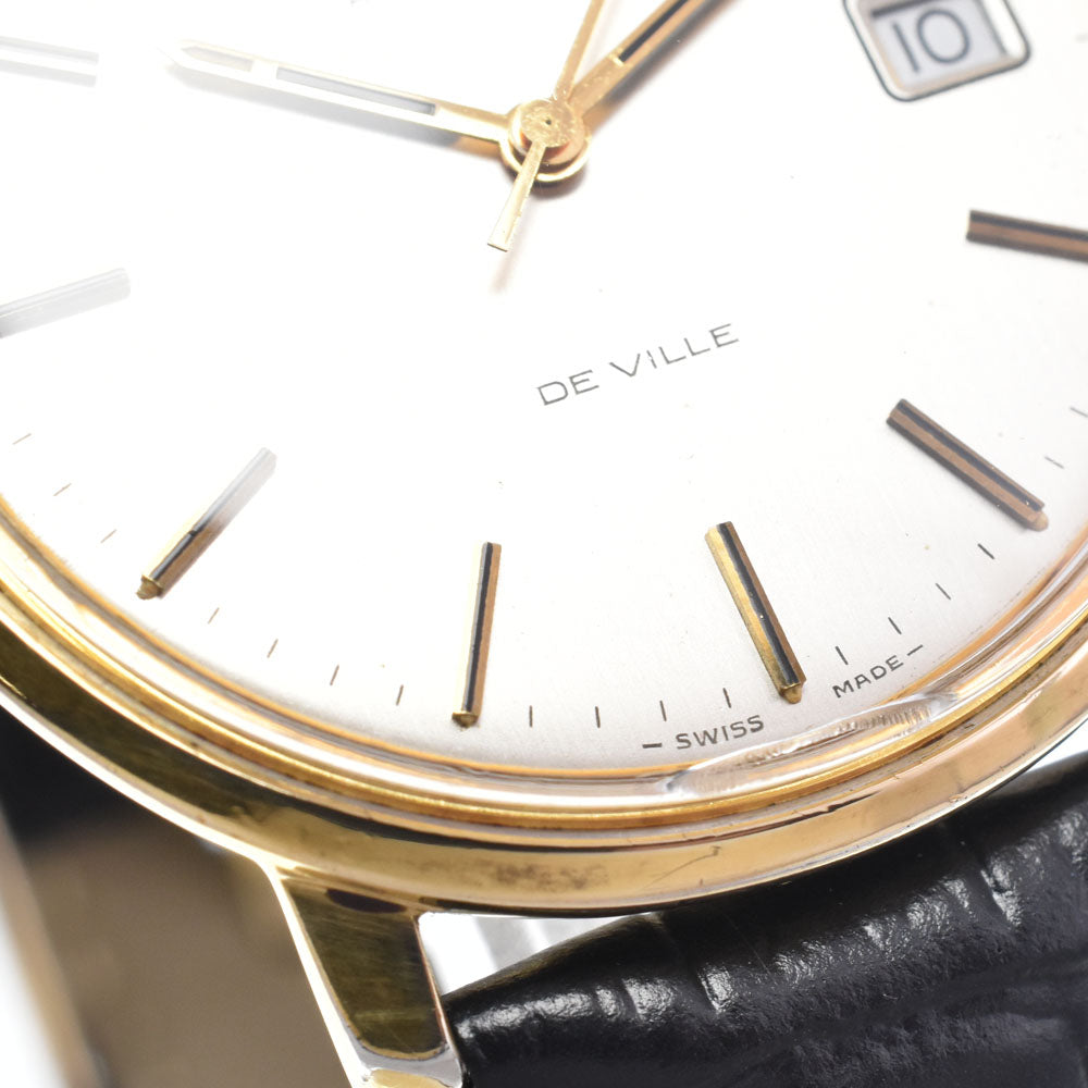 OMEGA De Ville TOOL107 Date Silver Dial Automatic Men's
 Watch N#148358