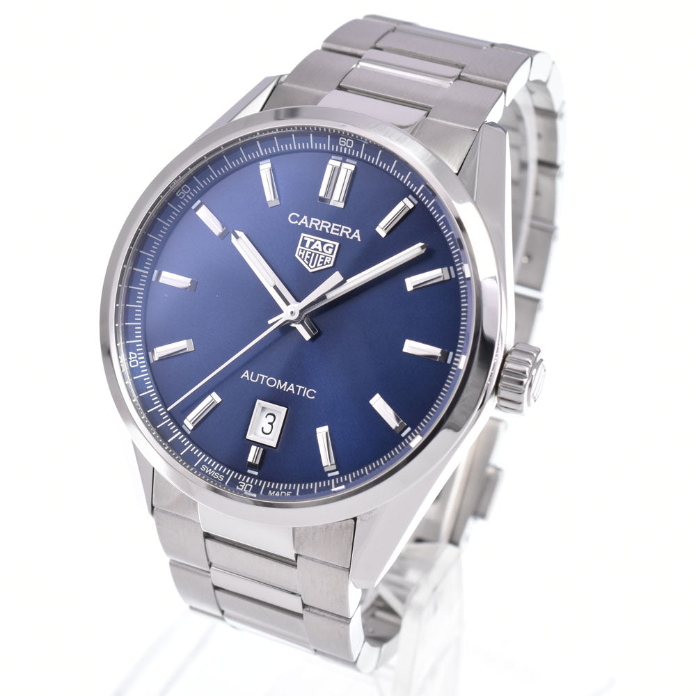 TAG HEUER Carrera WBN2112-0 Date blue Dial Automatic Men's
 Watch N#148363