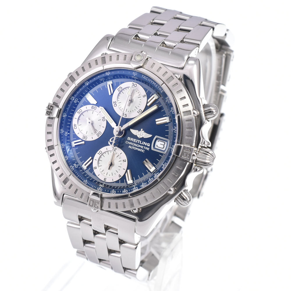 with paper BREITLING Chronomat A13352 Chronograph Date blue Dial Automatic Men's
 Watch M#148365