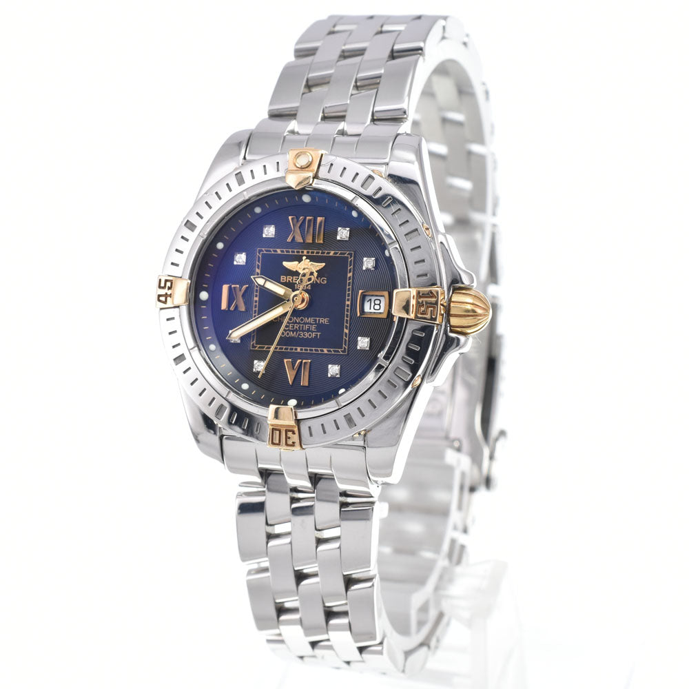 BREITLING Cockpit lady B71356 8P diamond black Dial Quartz Ladies
 Watch M#148369