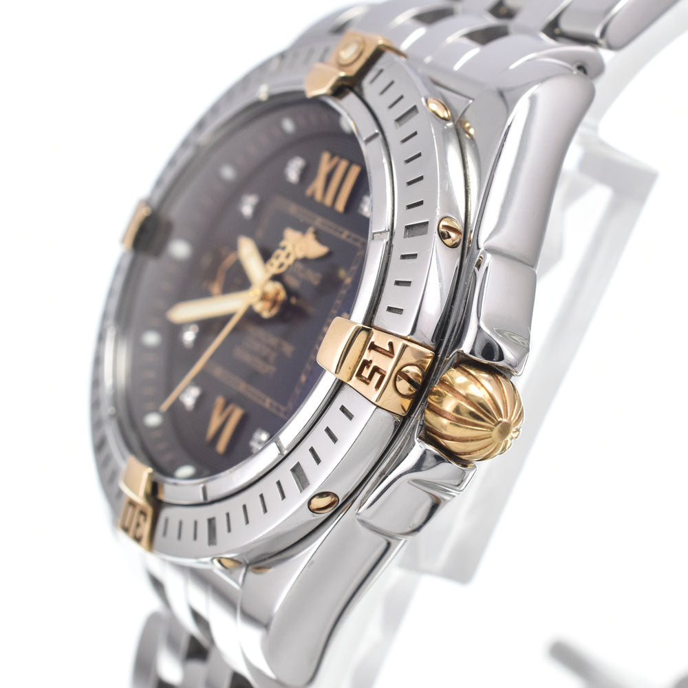BREITLING Cockpit lady B71356 8P diamond black Dial Quartz Ladies
 Watch M#148369