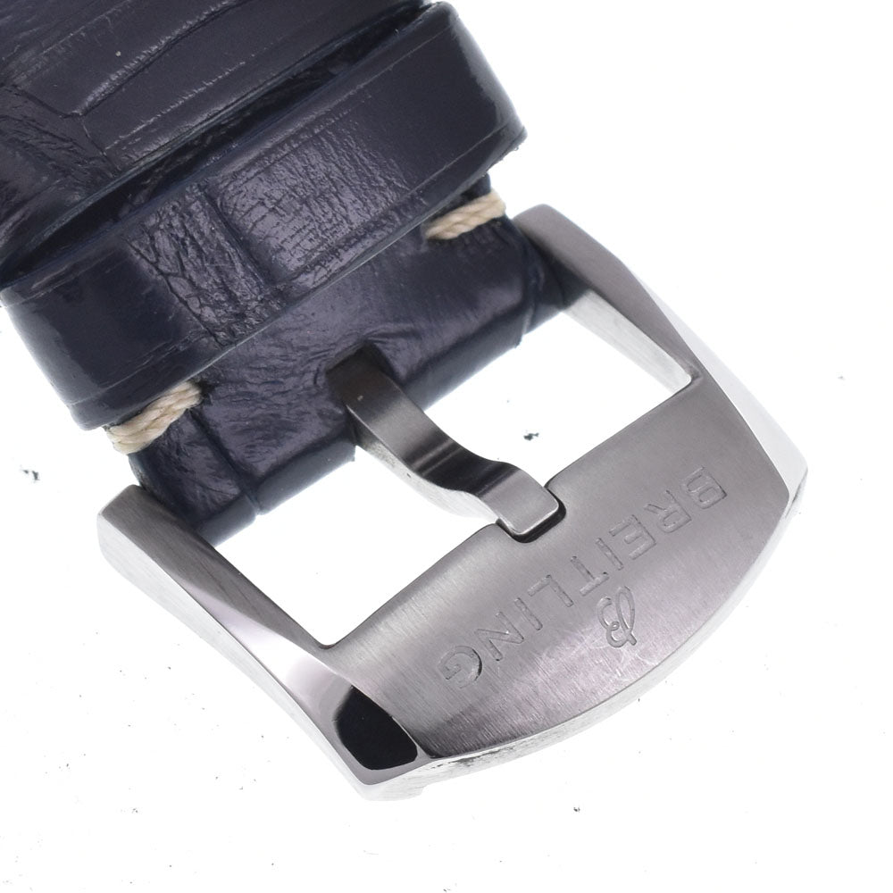 with paper BREITLING Premier A37340 blue Dial Automatic Men's
 Watch L#148370