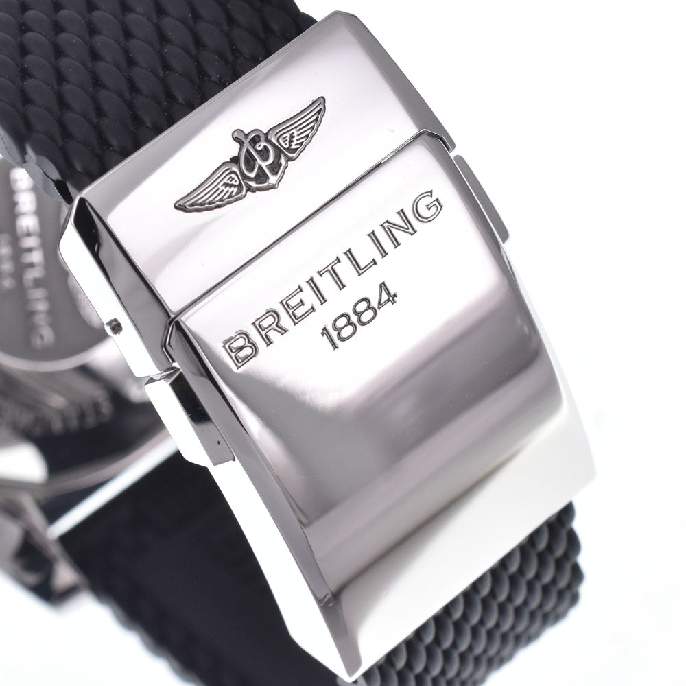 with paper BREITLING Chronomat 44 JSP AB0115 black Dial Automatic Men's
 Watch L#148371